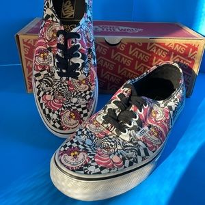 Vans Disney X Cheshire Cat Shoes Mens 8.5 Women’s 10 RARE ALICE IN WONDERLAND